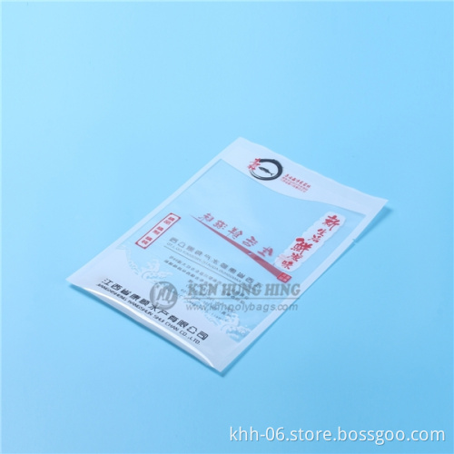 3-Side Heat Sealing Eco-friendly Customize Printing Custom Made Plastic Packaging for Snack